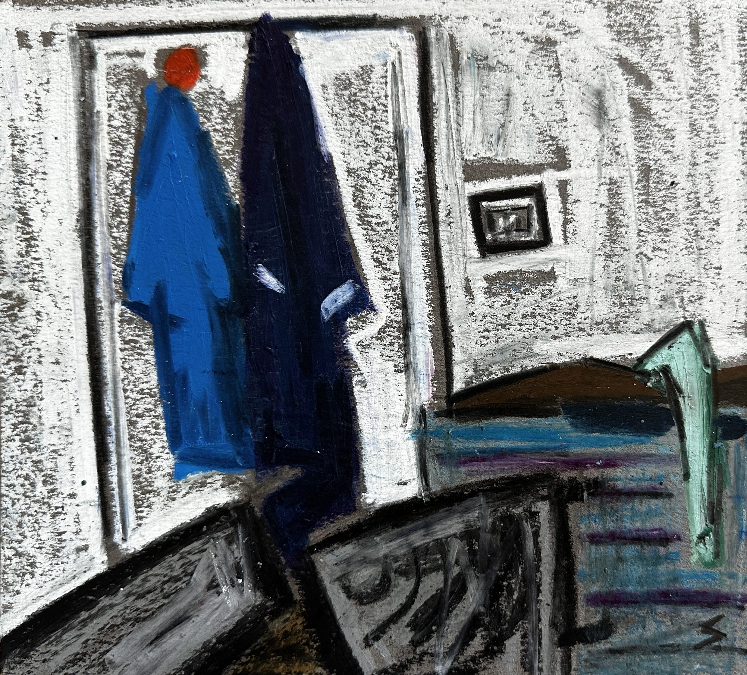 Two bathrobes