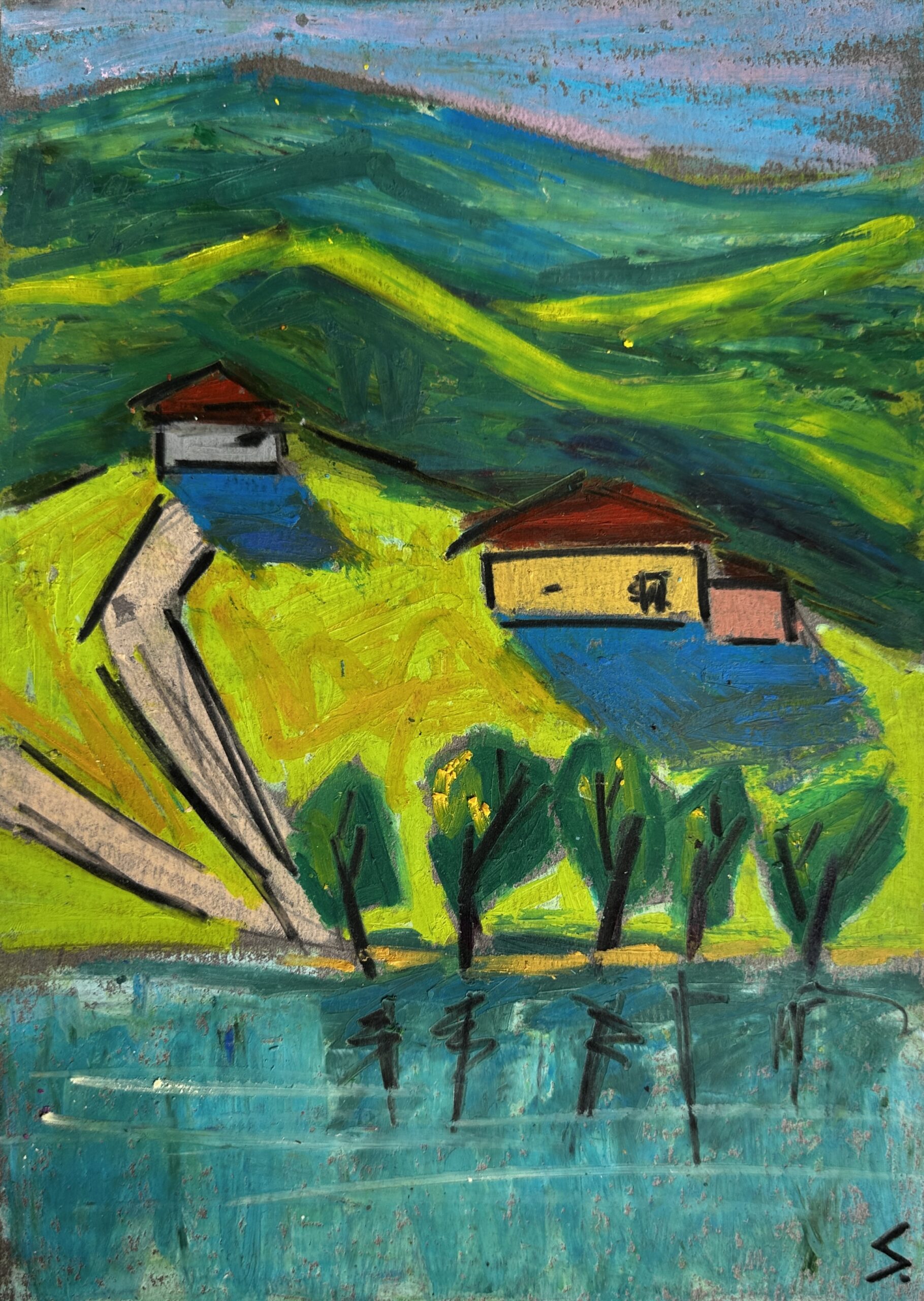 Village near Drina
